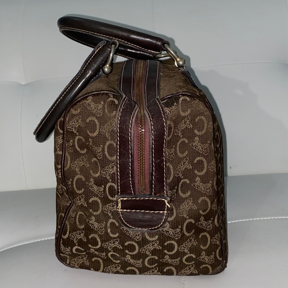 Authentic Rare CELINE Horse Carriage Boston Bag - Picture 8 of 16